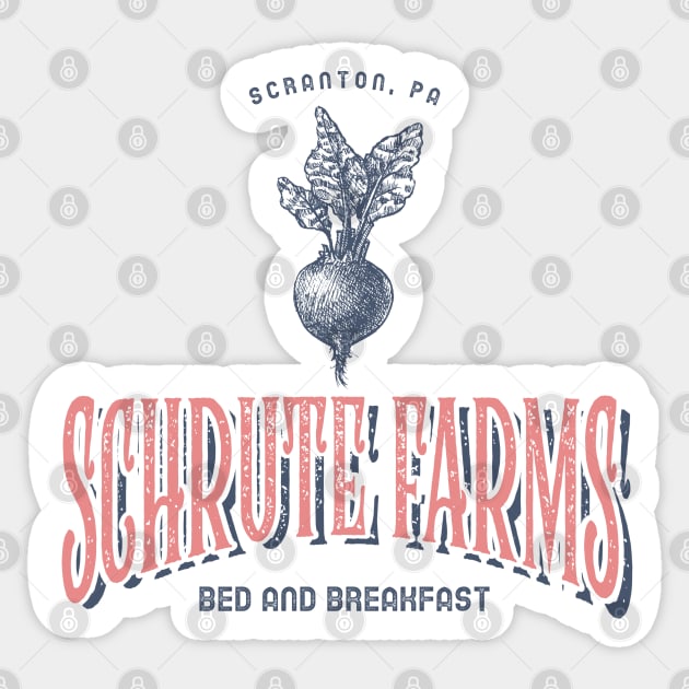 Schrute Farms Beets Sticker by Live Together